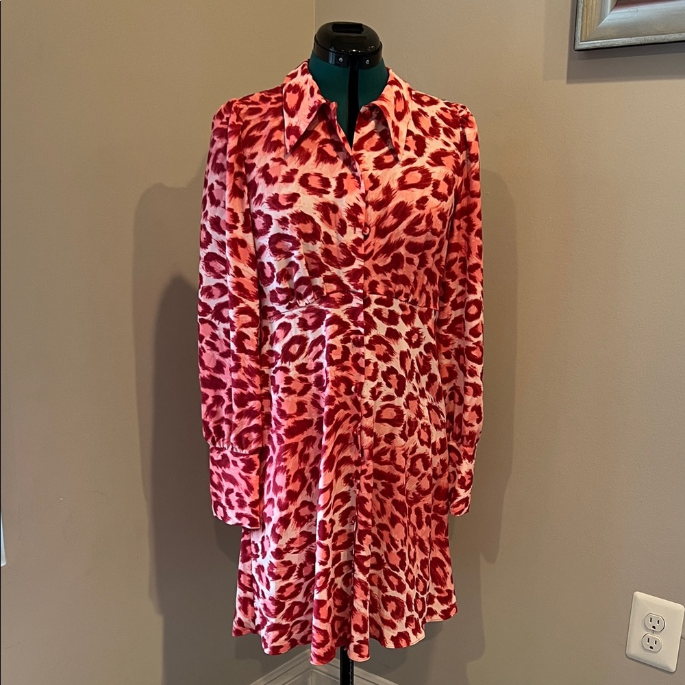 Kate Spade Panthera Leopard Shirtdress - Picture 4 of 6